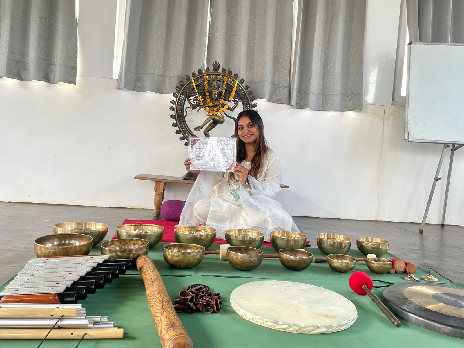 Nishi sound healing session